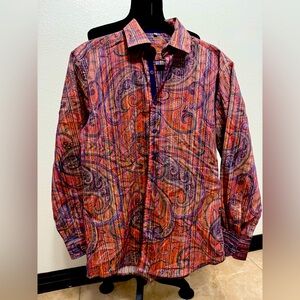 Visconti Black dress shirt for man